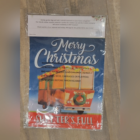 Shitter's Full" garden flag, inspired by National Lampoon's Christmas Vacation - Picture 5 of 5